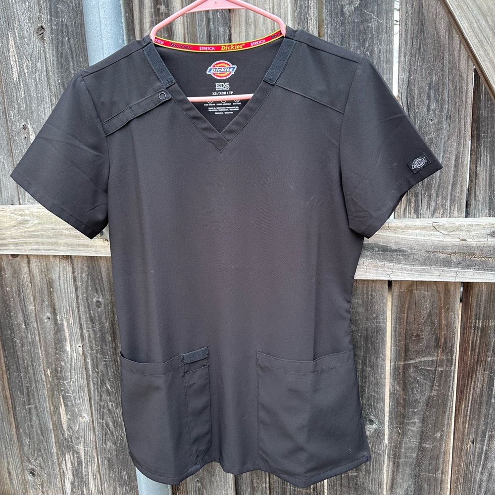 Dickies Black Scrub Set